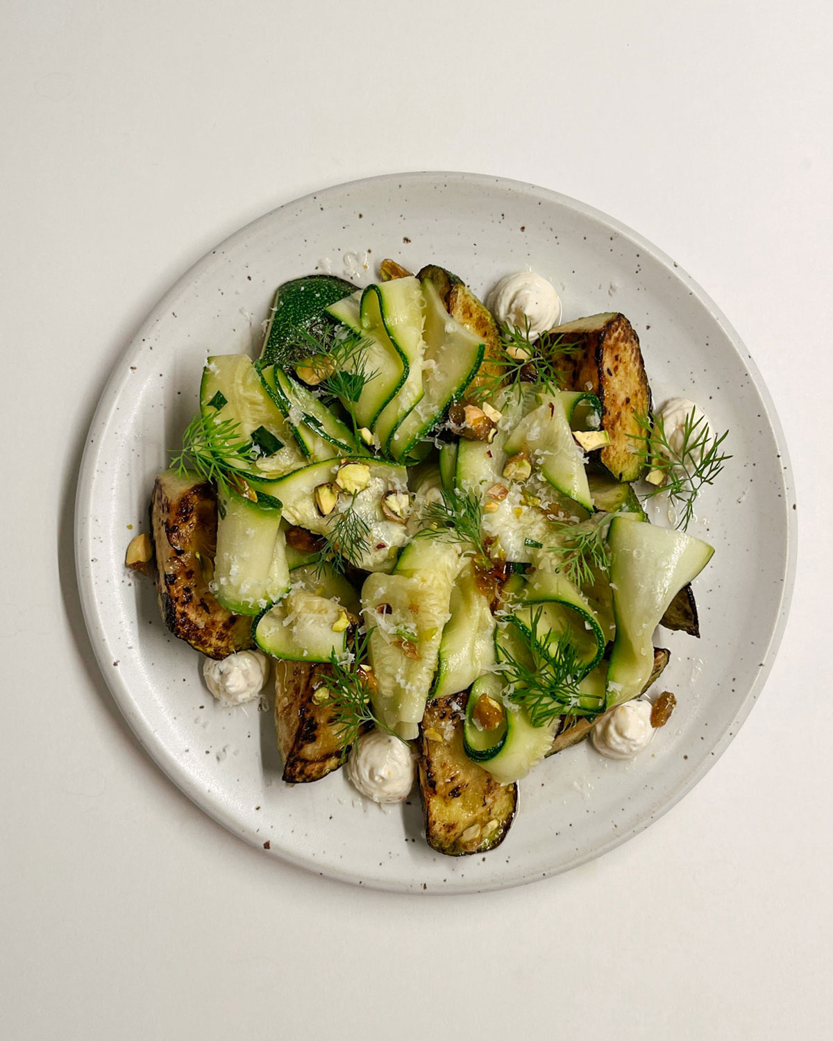 Rezept: Zucchinisalat mit Ricotta - Sophia Sofire