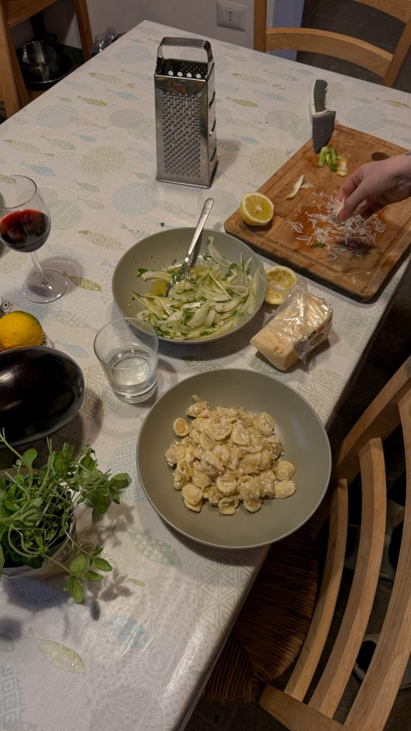Orecchiette mit Fenchel und Ricotta