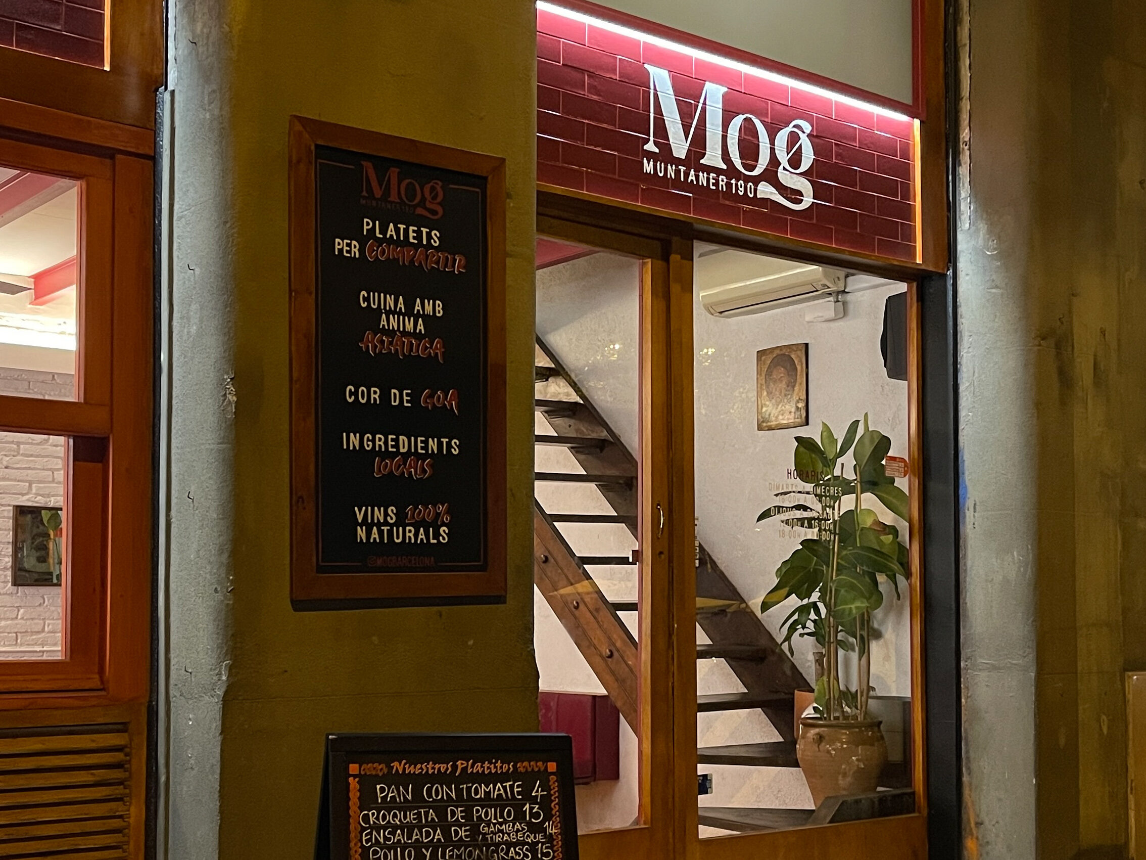 Mog Restaurant Barcelona 