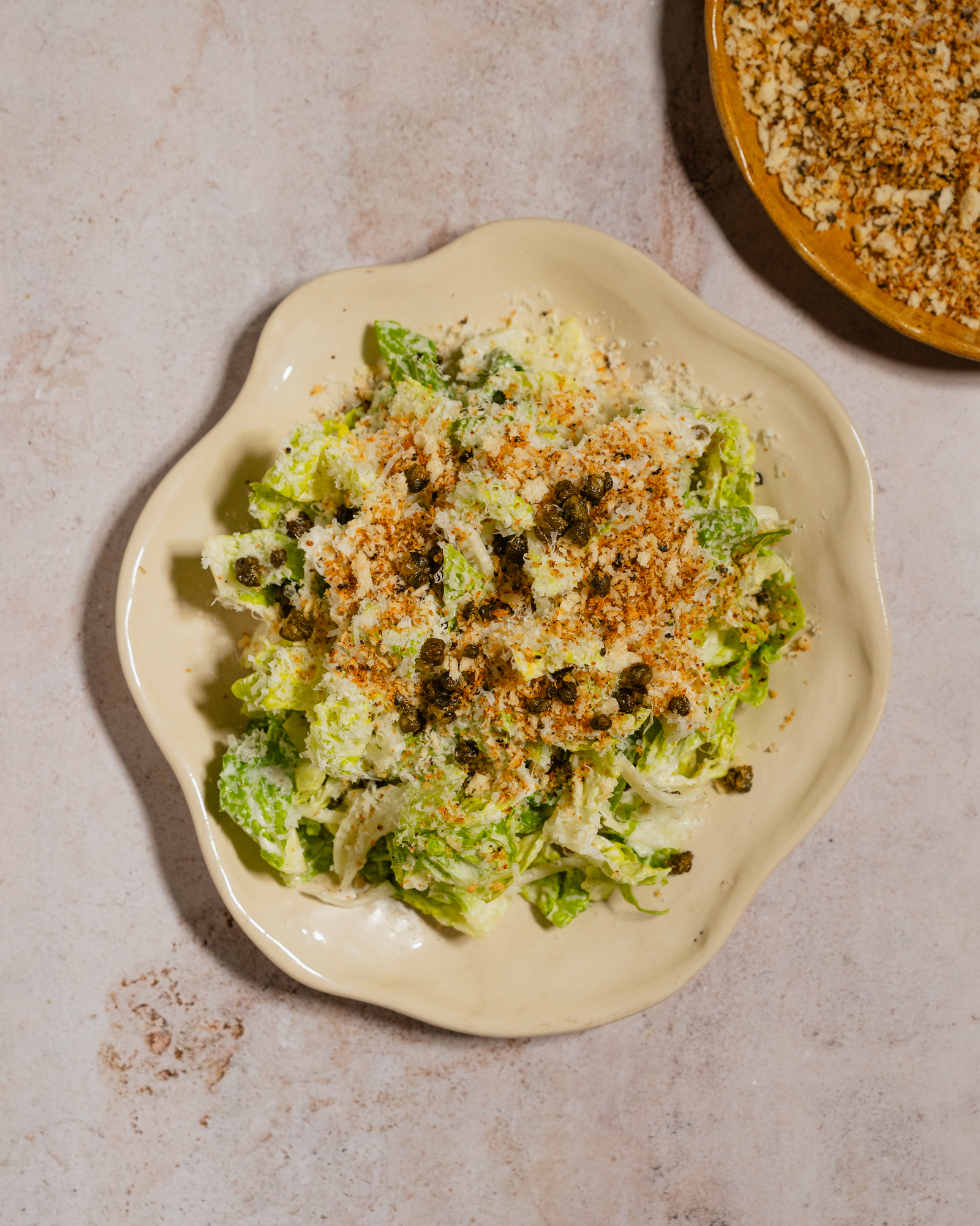 Der beste Caesar Salad ohne Ei und Sardellen