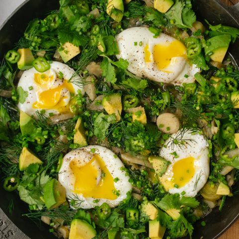 green shakshuka