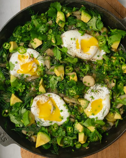 green shakshuka