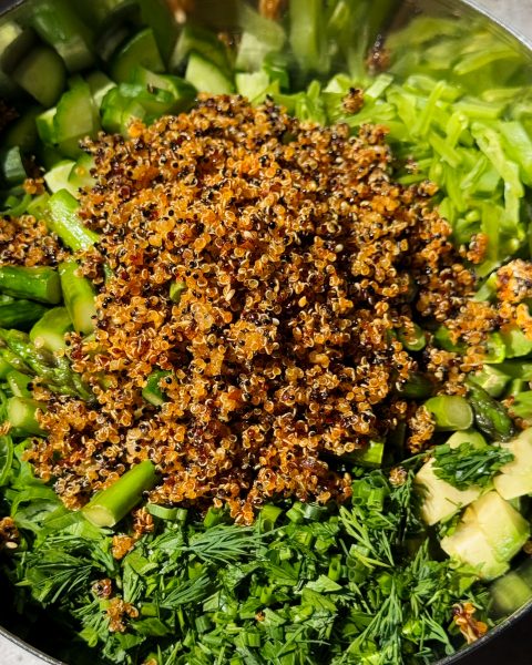 Virale Rezepte: Crispy Quinoa Salad